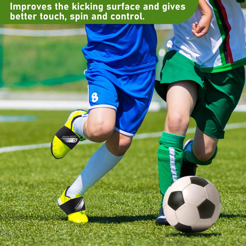 Youth Lace Bands Soccer Cleat Lace Protector Cleat Covers Elastic Shoe Laces Rubber Shoe Covers Soccer Equipment Accessories for Soccer Sports Cleats Occasion Black 10 - BeesActive Australia