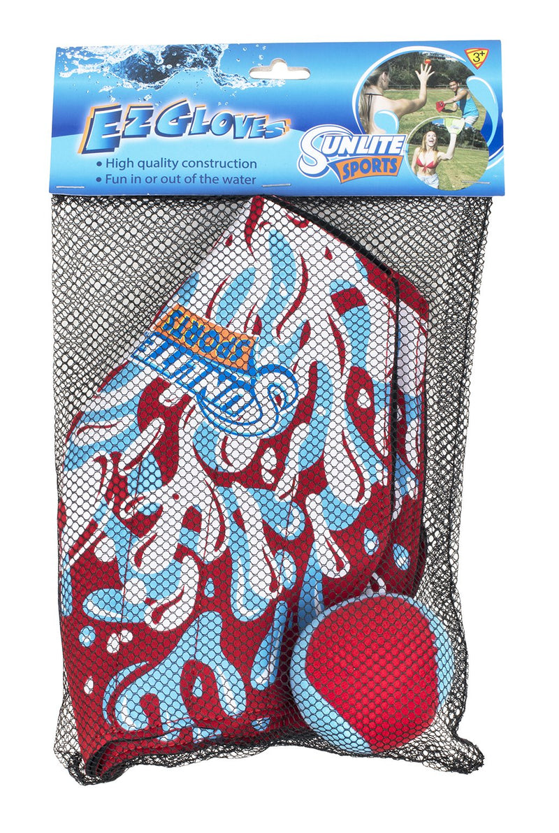 Sunlite Sports EZ Glove Toss and Catch Ball Game Set - Colors Vary,1 Ez Glove Set Vary - Random Color Ez Gloves (Random - Colors Vary) - BeesActive Australia
