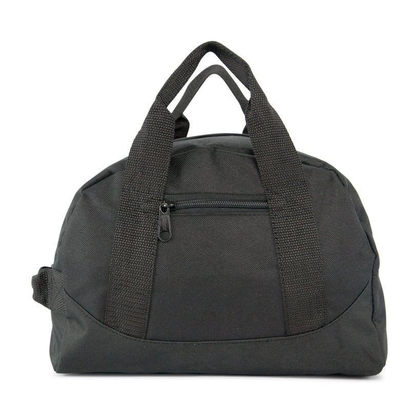 12" Mini Two Tone Duffle Bag Black - BeesActive Australia