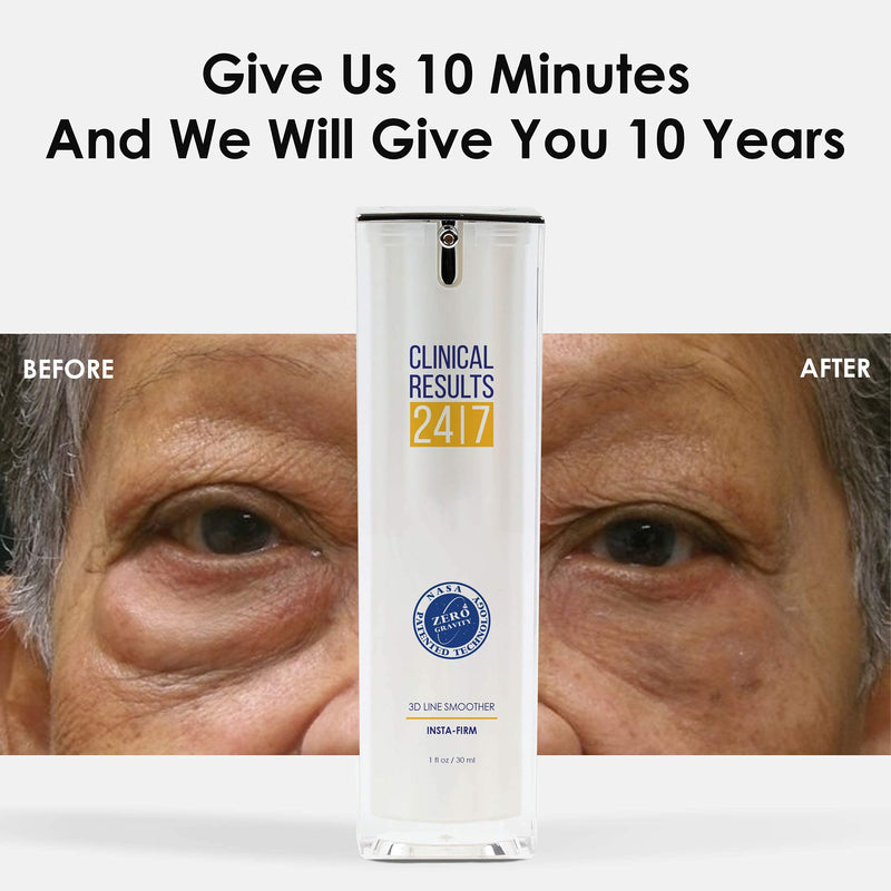 Insta-Firm | Instantly lift, firm and smooth away wrinkles, bags and puffy eyes | Works in minutes | Clinical Results 24|7 - BeesActive Australia