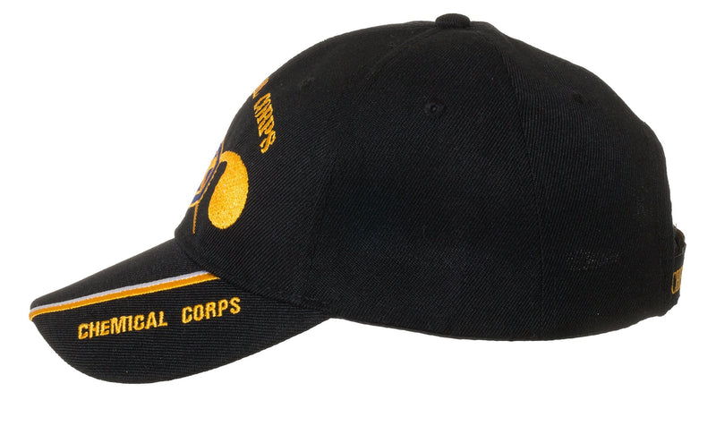 Artisan Owl Officially Licensed US Army Chemical Corps Embroidered Black Baseball Cap - BeesActive Australia