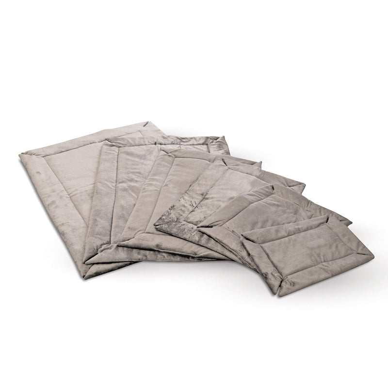 K&H Pet Products Self-Warming Crate Pad Thermal Mat Gray - Multiple Sizes Medium 21 in x 31 in Recyclable Box - BeesActive Australia