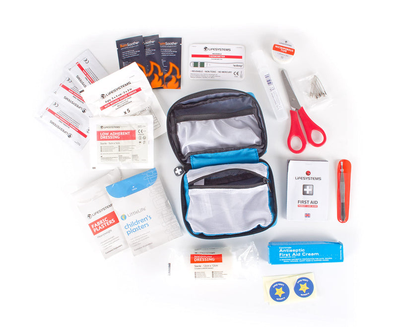 LittleLife Mini First Aid Kit With CE Certified Contents, Ideal For Home And Family Holidays To Treat Common Injuries - BeesActive Australia