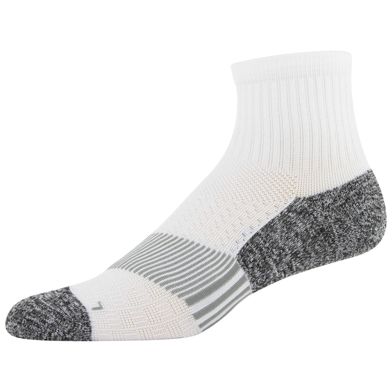 Gildan Men's Active Strategic Cushion Ankle Socks, Multipairs 12 White/Grey/Acid (12-pairs) Shoe Size: 6-12 - BeesActive Australia