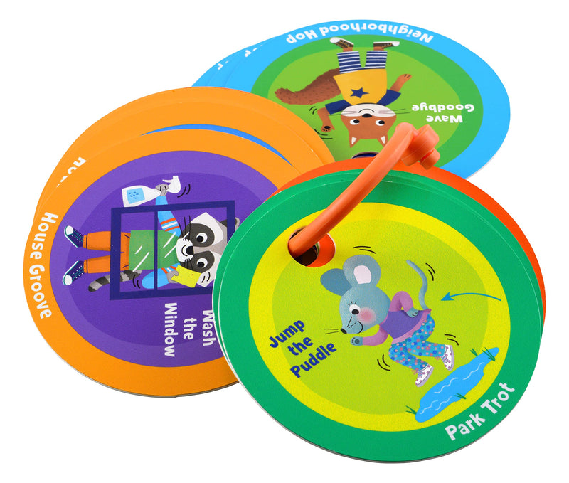 MOLLYBEE KIDS Preschool Dance Party Cards, Everyday Moves - BeesActive Australia