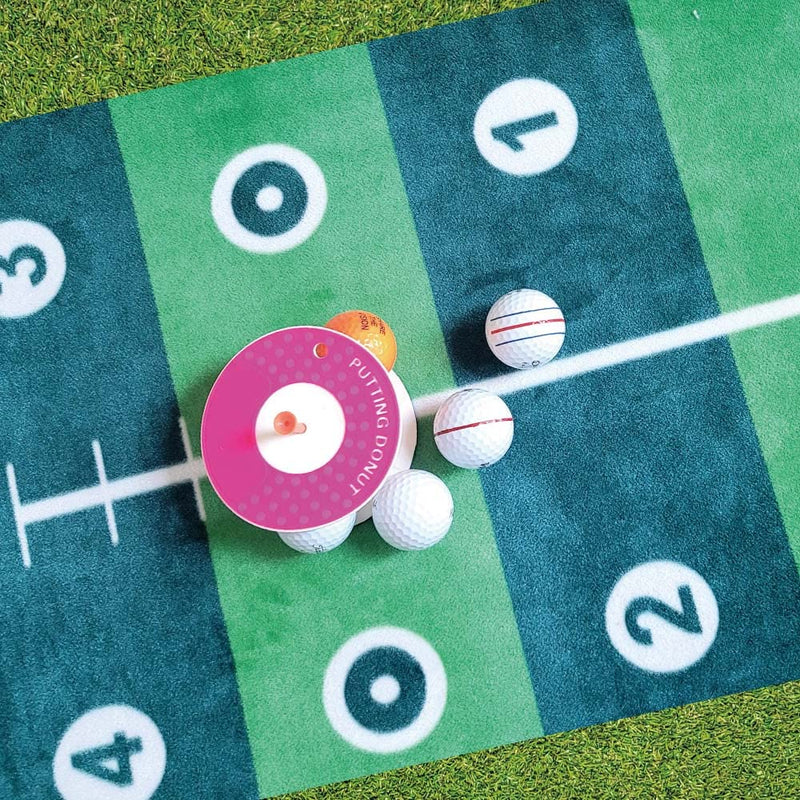 Birdie79 Putting Hole Donut - 360 Degree Golf Putting Green Practice Hole – Portable Putting Hole for Golf Training Indoor and Outdoor - BeesActive Australia