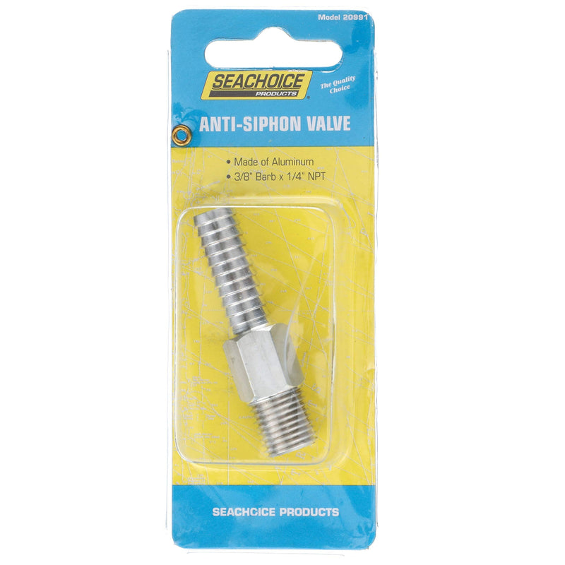 Seachoice 20991 Aluminum Anti Siphon Valve, 1/4-Inch NPT - BeesActive Australia