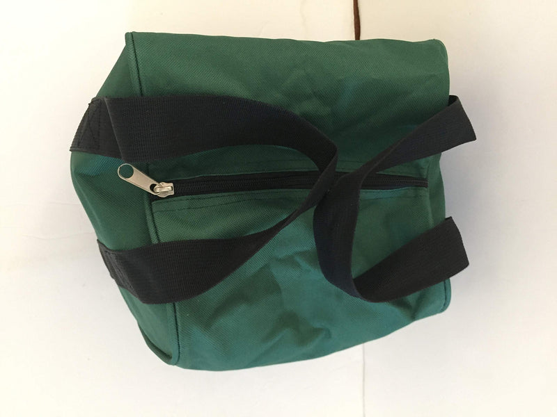 [AUSTRALIA] - New Premium Quality - Extra Heavy Duty Nylon Bocce Bag (3 of 7) - Green with Black Handles 