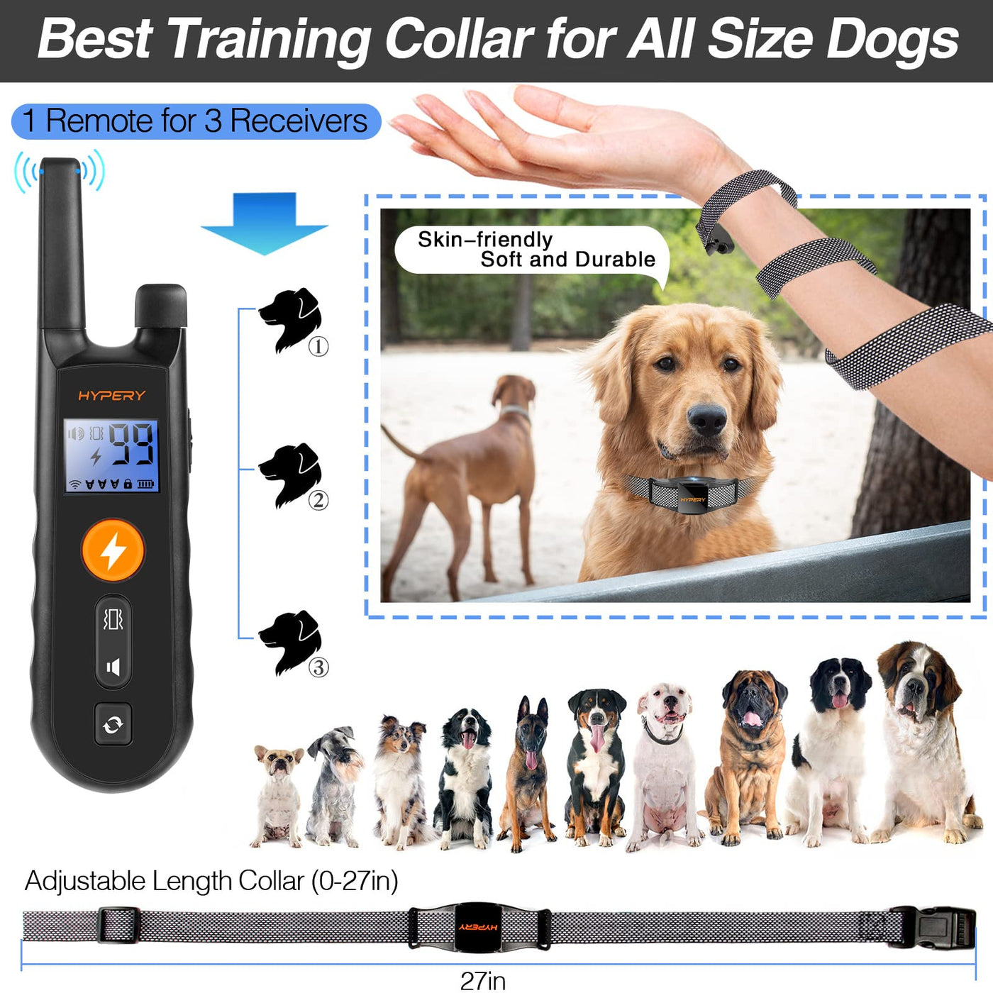 Best training shock collar for large dogs best sale