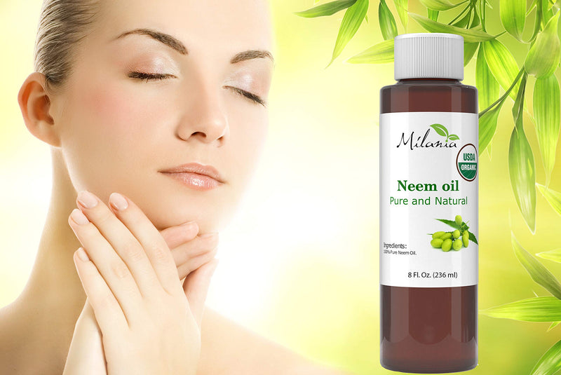 Premium Organic Neem Oil (8 Oz.) Virgin, Cold Pressed, Unrefined 100% Pure Natural Grade A. Excellent Quality. - BeesActive Australia