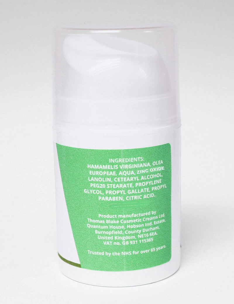 The Witch Hazel Experts | Distilled Witch Hazel & Zinc Oxide Antiseptic Cream for Irritated Skin, Breakouts, Chillblains & Dry Skin 50g - BeesActive Australia