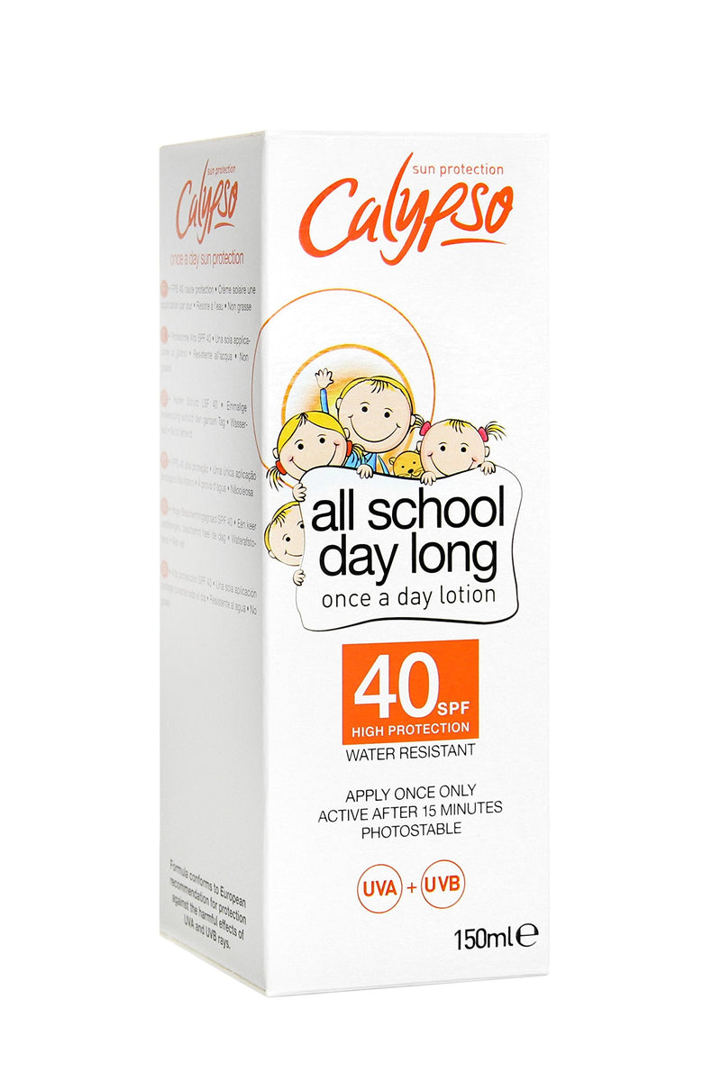 Calypso All Day Long Sun Lotion SPF 40, 150ml & Kids Blue Roll On SPF50, 50ml + Blue Roll On SPF50 - BeesActive Australia