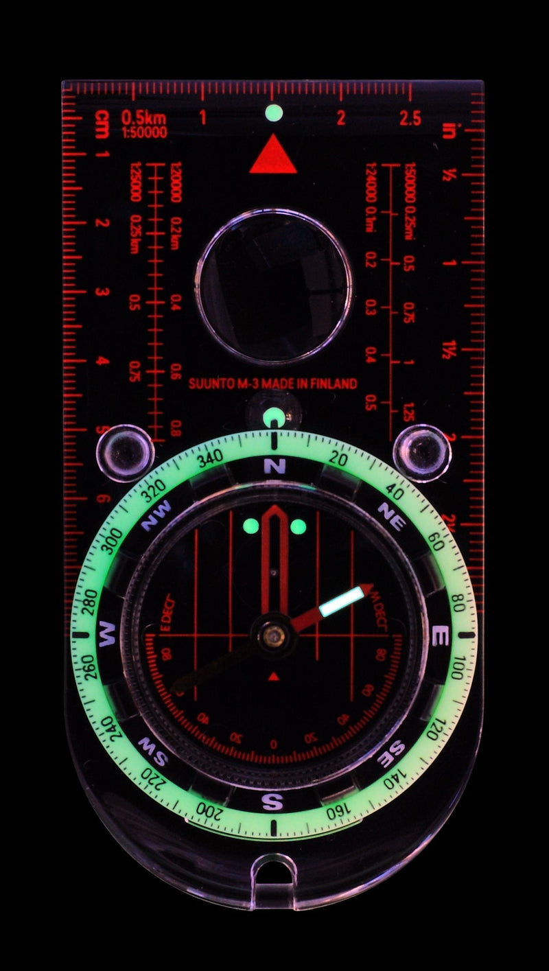 SUUNTO M-3 Compass: Quality, precision compass for demanding conditions Metric & Imperial Northern Hemisphere - BeesActive Australia