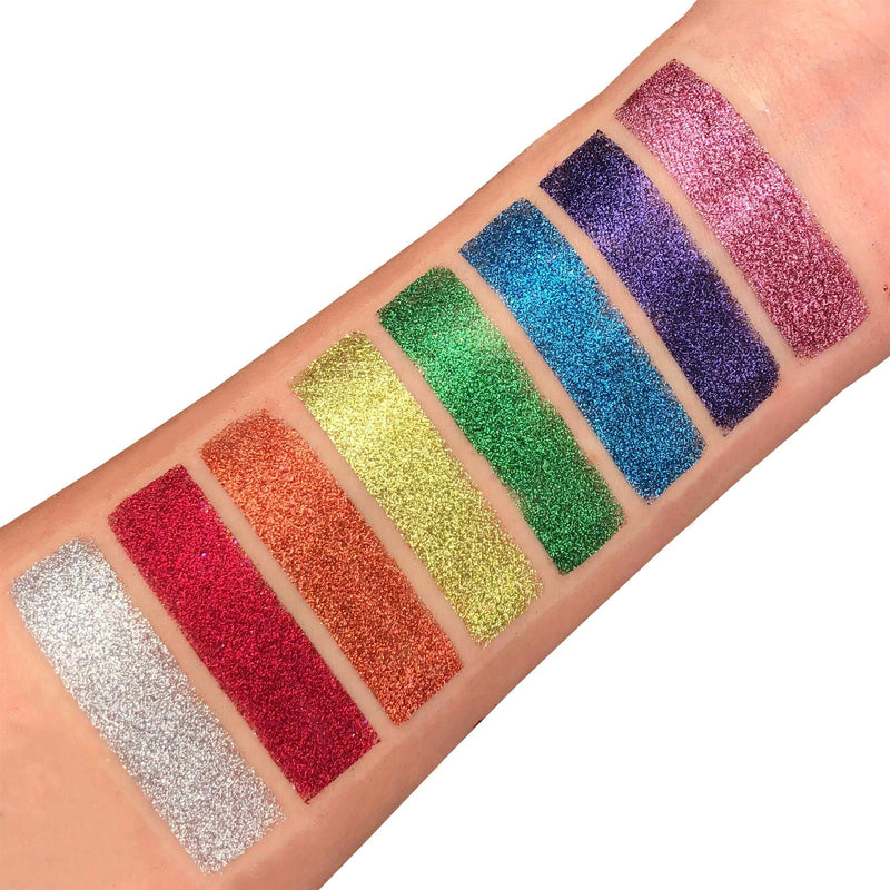 Classic Ultrafine Glitter Dust by Moon Glitter – 100% Cosmetic Glitter for Face, Body, Nails, Hair and Lips - 0.17oz - Set of 8 - BeesActive Australia