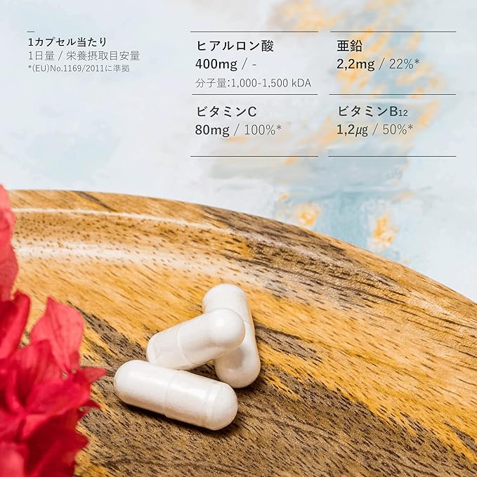 Bakanasan Hyaluronic Capsule High Purity Hyaluronic Acid 400mg 30 days supply [Genuine product] - BeesActive Australia