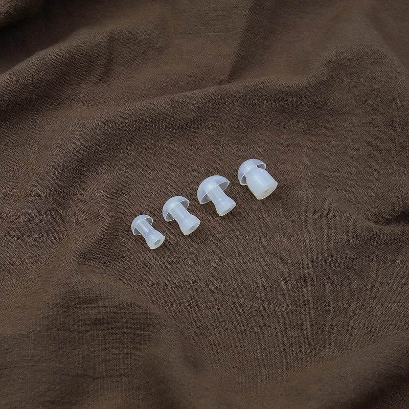 35pcs Mushroom Hearing Aid Domes Silicone Universal Domes for Hearing Aids Earbud Replacements and BTE Hearing Sound Amplifiers - BeesActive Australia