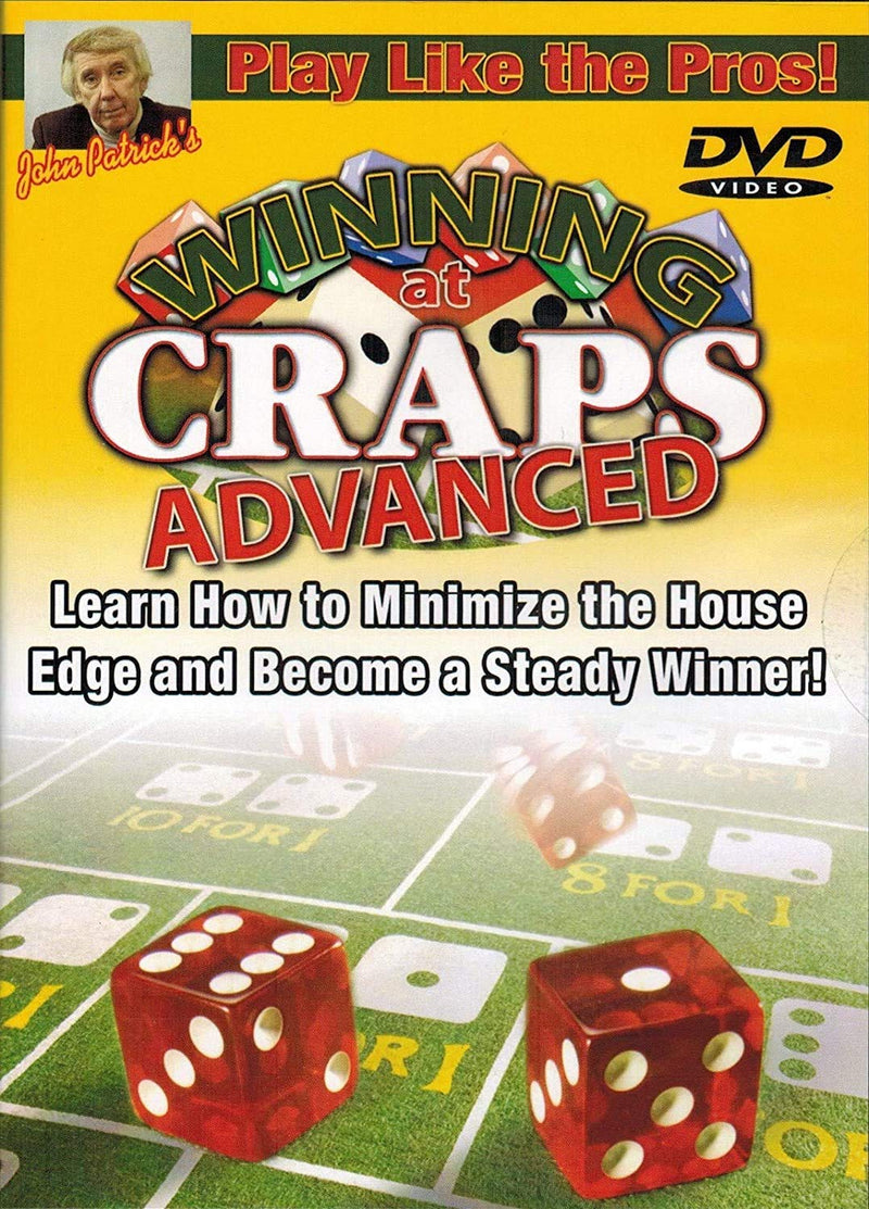 Cyber-Deals Play Like A Pro Craps Pack - Includes 2-Sided Craps & Poker Layout, Authentic Nevada Casino Table-Played Dice, Advanced Instructional Tutorial DVD - BeesActive Australia