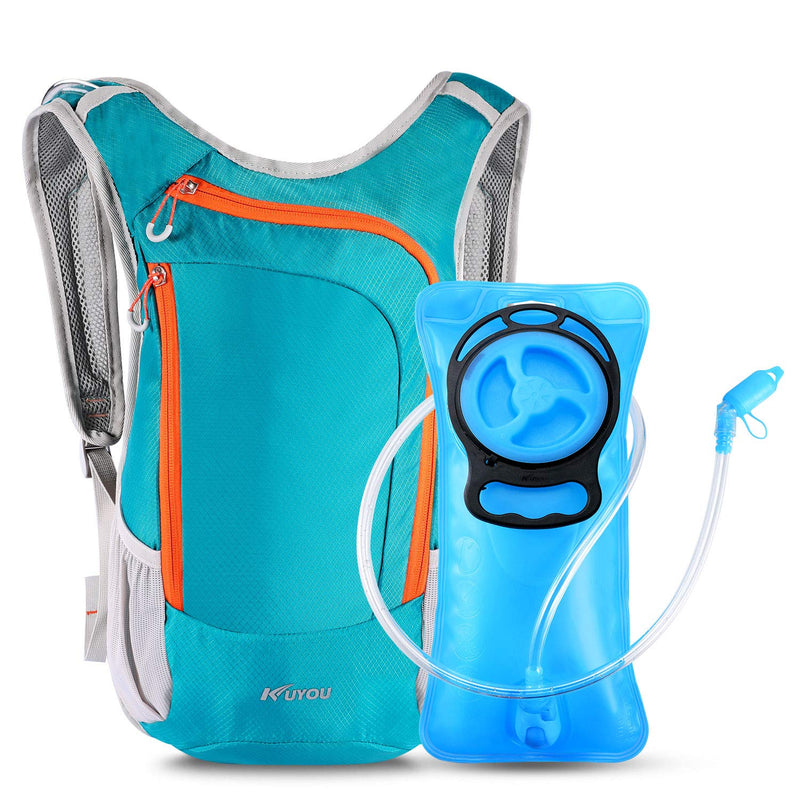 Hydration Pack,Hydration Backpack with 2L Hydration Bladder Lightweight Insulation Water Pack for Running Hiking Riding Camping Cycling Climbing Fits Men & Women Green - BeesActive Australia
