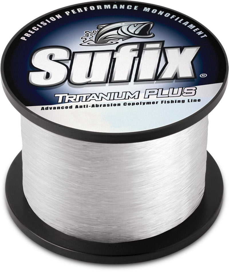 Sufix Tritanium Plus 1/4-Pound Spool Size Fishing Line (Clear, 8-Pound) - BeesActive Australia
