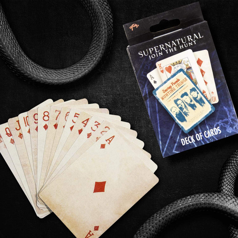 [AUSTRALIA] - JUST FUNKY Supernatural Collectibles | Supernatural Playing Cards | TV Series Merchandise 