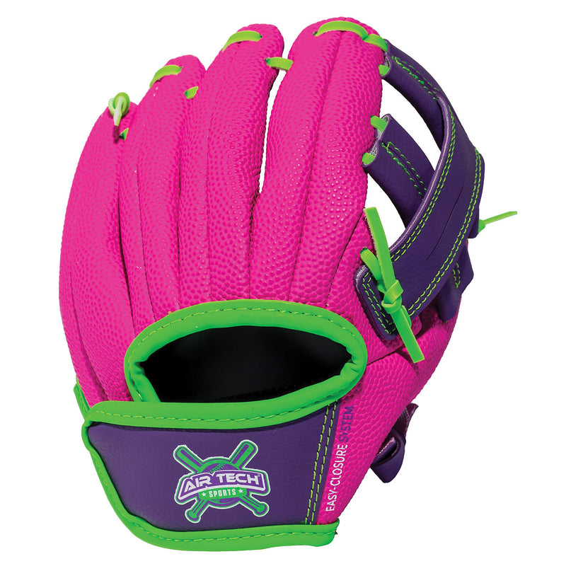 [AUSTRALIA] - Franklin Sports Air Tech Adapt Series 8.5" Teeball Glove: Right Handed Thrower Pink/Purple 