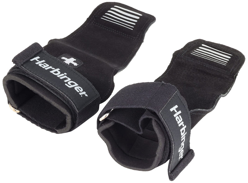 Harbinger Lifting Grips, Black, Medium/Large - BeesActive Australia