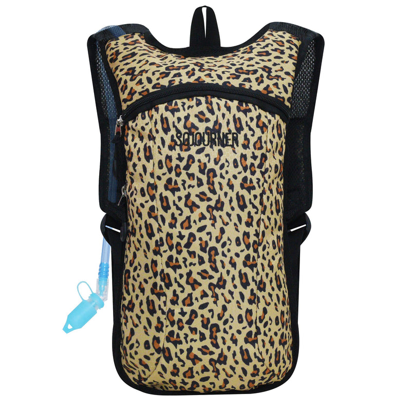 Sojourner Hydration Pack Backpack - 2L Water Bladder Included for Festivals, Raves, Hiking, Biking, Climbing, Running and More - BeesActive Australia