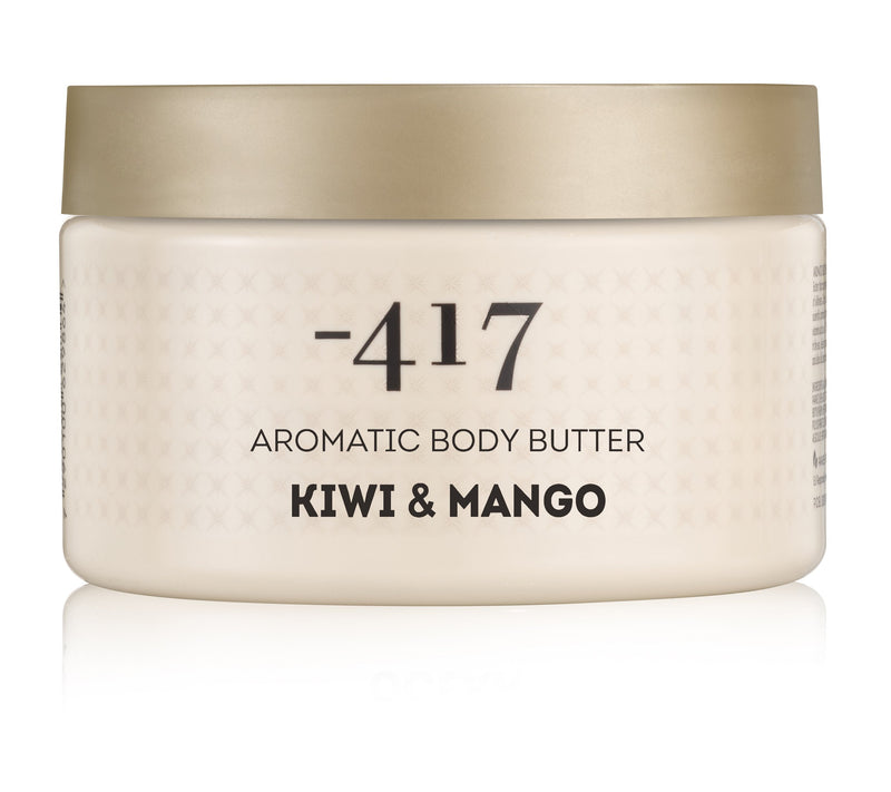 -417 Dead Sea Cosmetics Kiwi & Mango Deep Nutrition Body Butter For Dry Skin - Nourishes & Protects from UV Radiation - Softening Body Moisturizer - With Shea Butter & Aloe Vera - All Natural 8.4 oz - BeesActive Australia