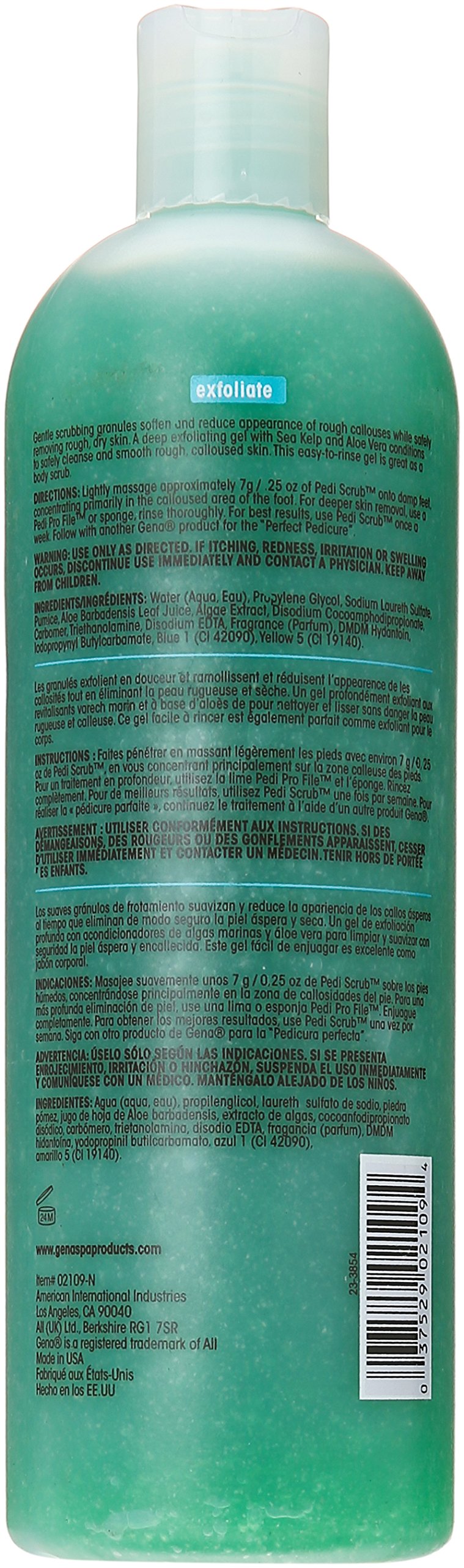 Gena Pedi Scrub Gel 16 oz - BeesActive Australia
