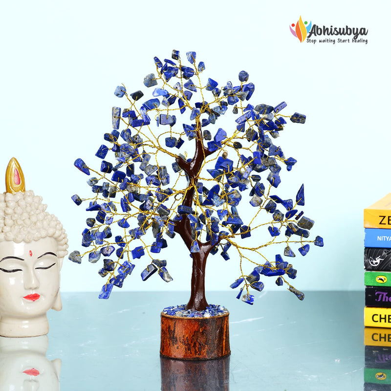 ABHISUBYA Money Tree, Crystals and Gemstones Healing, Crystal Tree, Gemstone Tree, Healing Crystal Gifts, Feng Shui Tree, Healing Crystal Tree, Good Luck Tree, Chakra Tree Lapis Lazuli Tree - BeesActive Australia