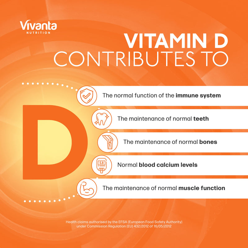 Vitamin D Spray - 60ml (4X Size) - 3000 IU x 365 Servings - Orange Flavour - 1 Year Supply x Vitamin D3 Spray - BeesActive Australia