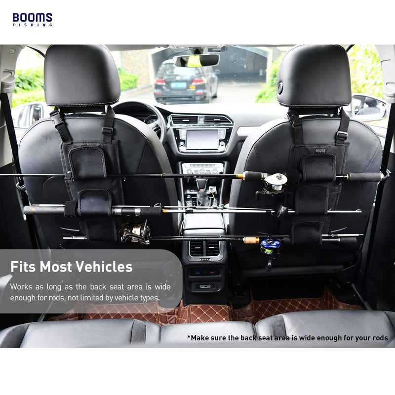 [AUSTRALIA] - Booms Fishing VRC Vehicle Rod Carrier Fishing Pole Holder for SUV Wagons Vans Backseat Style, In Pair 