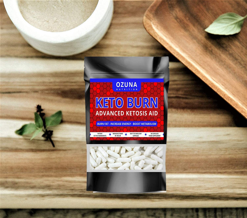 Keto Burn Advanced Ketosis Aid Weight Loss Diet Pills Fat Burner Supplement | 60 Capsules - BeesActive Australia