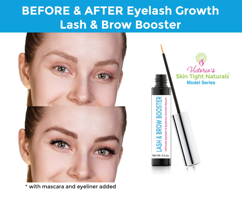 Eyelash & Brow Booster Eyelash Growth Serum for Long, Luscious Lashes and Eyebrows - BeesActive Australia