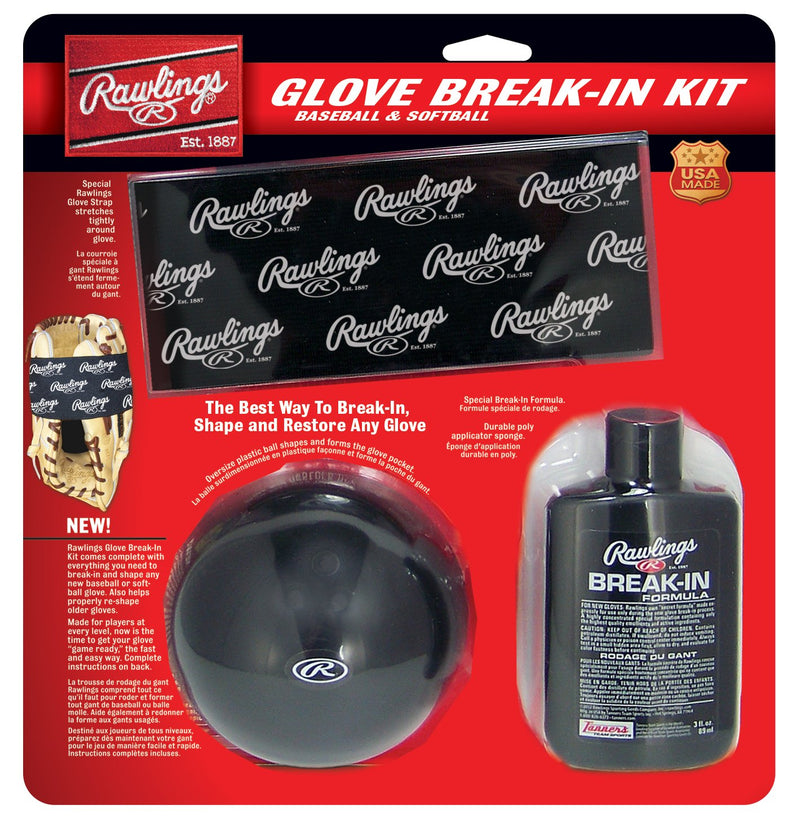 [AUSTRALIA] - Rawlings Glove Break-in Kit (BRKIT) WHITE One Size 