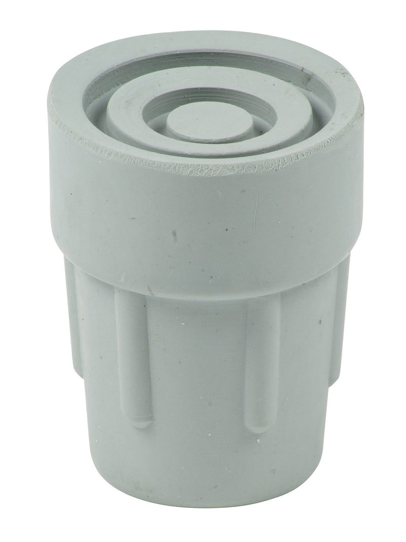 Qty: 4X 22mm (7/8") Heavy Duty Rubber Ferrules for Crutches - Grey - by Lifeswonderful® - BeesActive Australia