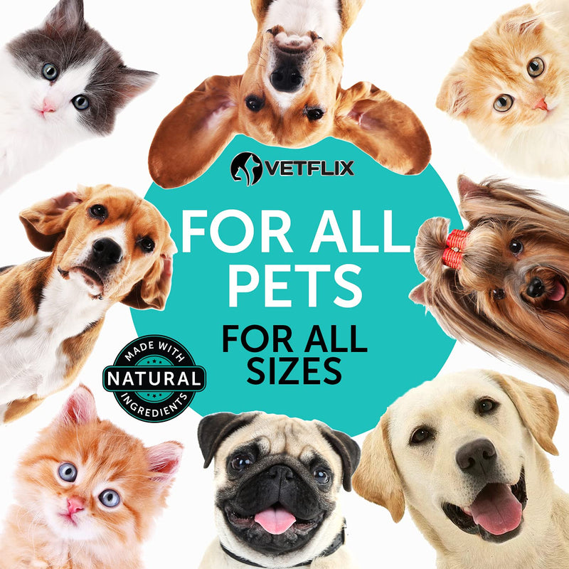 Premium Probiotics for Dogs & Cats - Digestive Enzymes & Prebiotics Supplement - Helps to Relieve Diarrhea, Vomiting, Upset Stomach, Gas, Constipation & Bad Breath - Supports Healthy Digestive System - BeesActive Australia