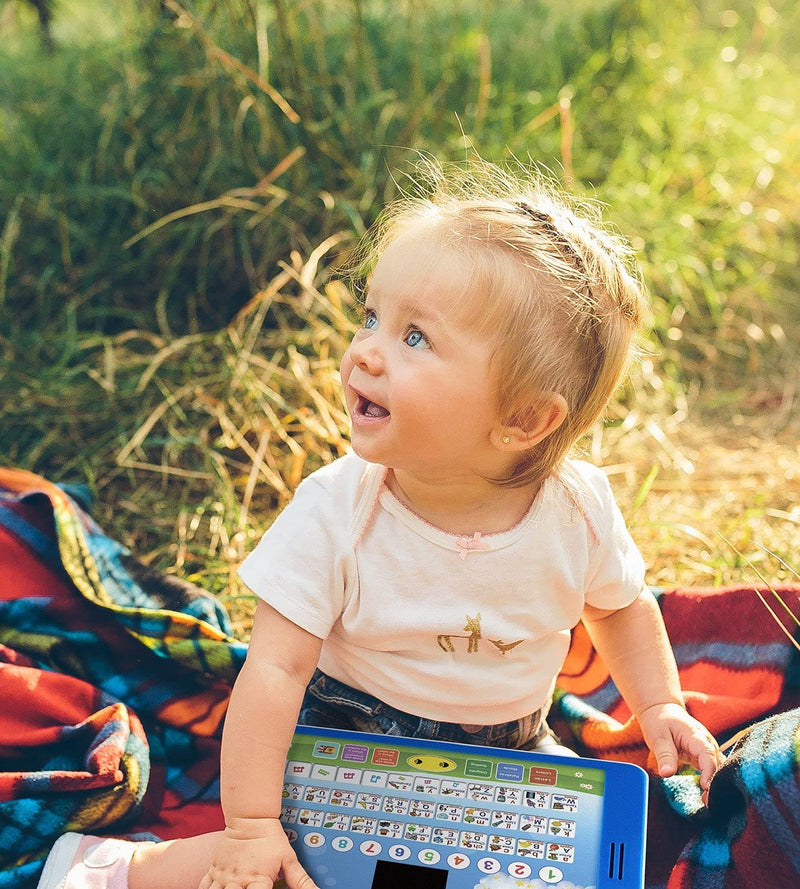 Boxiki kids Spanish-English Learning Bilingual Tablet Educational Toy with LED Screen Display. Learn Spanish and English with ABC Games and Spelling. Kids Love Our Interactive Educational Toys! - BeesActive Australia