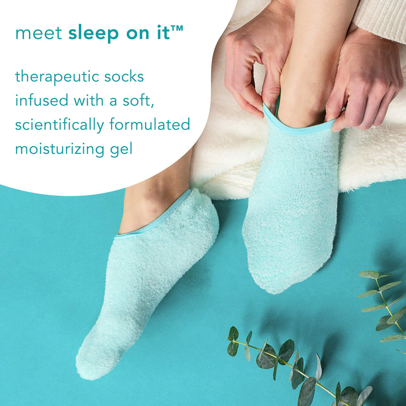 Barefoot Scientist Sleep On It Overnight Moisturizing Gel Socks, Nourish Your Feet - BeesActive Australia