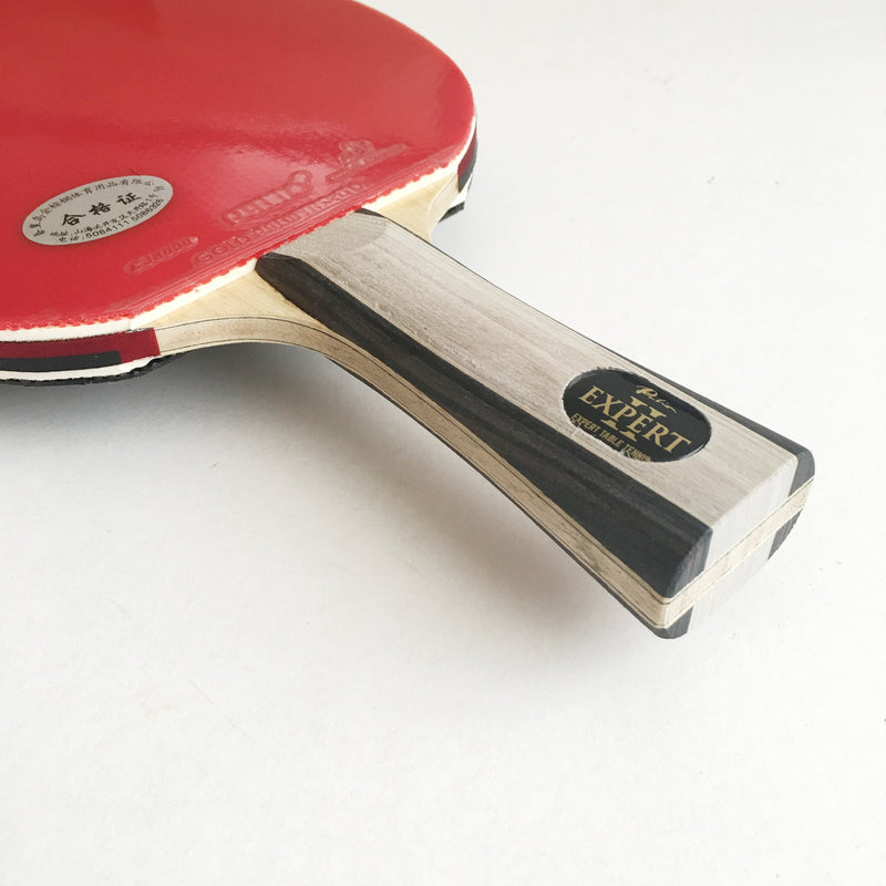 [AUSTRALIA] - Palio Expert 2.0 Table Tennis Racket & Case - ITTF Approved - Flared - Intermediate Ping Pong, Racket, Paddle 