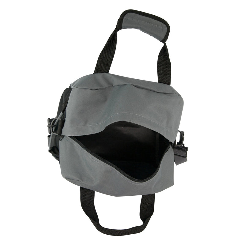 DALIX 14" Small Duffle Bag Two Toned Gym Travel Bag Gray - BeesActive Australia