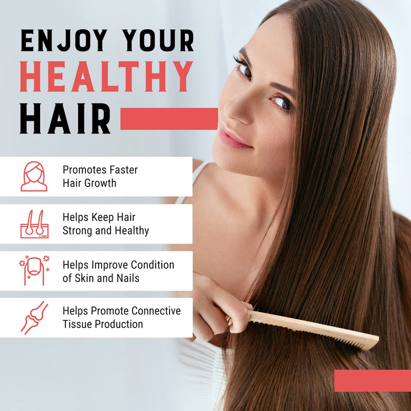 CHEERS - Hair Formula, 60 Capsules, Hair Skin and Nails Vitamins for Adults, Vegan Hair Vitamins, Hair Supplement with Phosphatidic Acid - BeesActive Australia