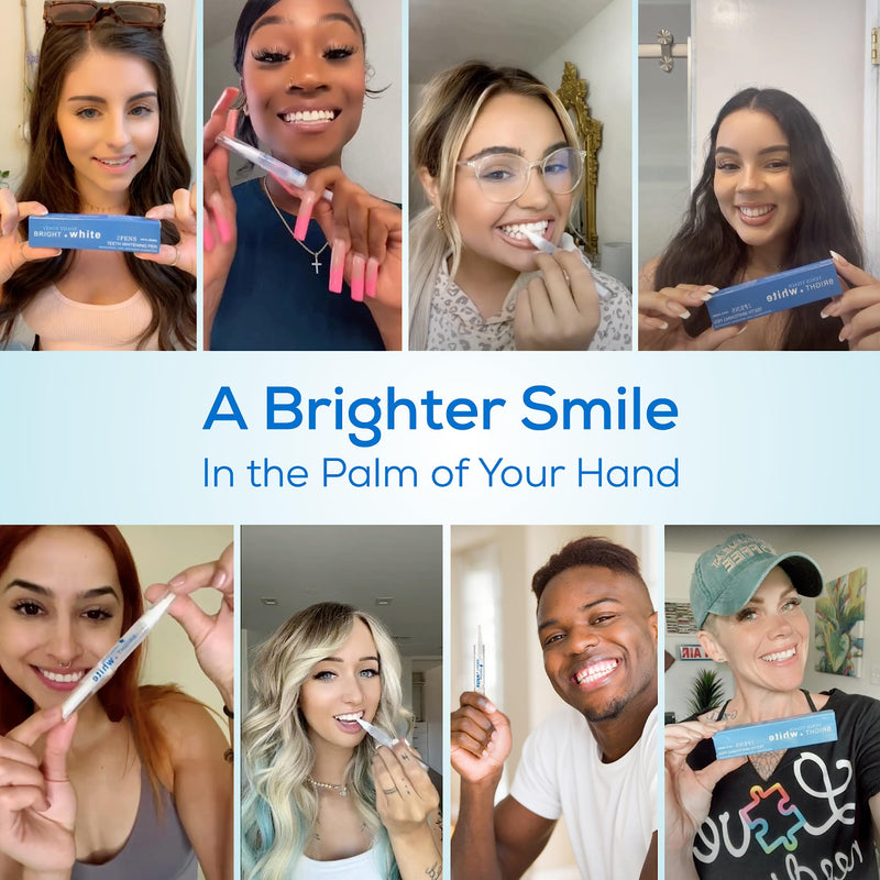 Venus Visage Award Winning Teeth Whitening Pen (2 Pens), 20+ Uses - Dentist Approved Teeth whitening Gel Professionally formulated - Best Teeth whitening kit Teeth Whitener - Low Sensitivity (Mint) 2 ml (Pack of 2) - BeesActive Australia