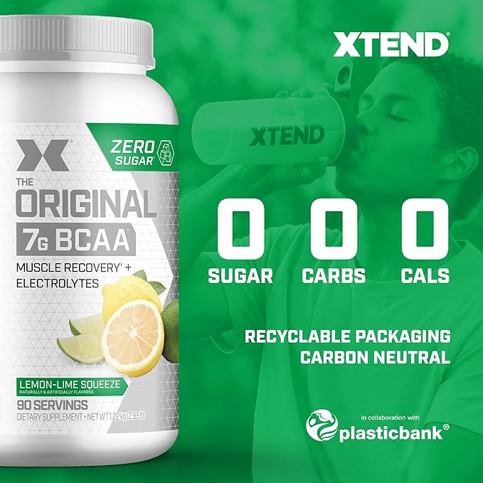 [Overseas Manufactured Product] Scivation Xtend BCAA 90 servings (Lemon Lime) Glutamine 2,500mg - BeesActive Australia