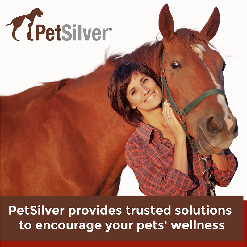 PetSilver Eye Wash Drops for Dogs and Cats with Chelated Silver, Made in USA, Natural Eye Solution, Relief for Inflammation & Eye Irritation, Easy to Apply 4 oz - BeesActive Australia