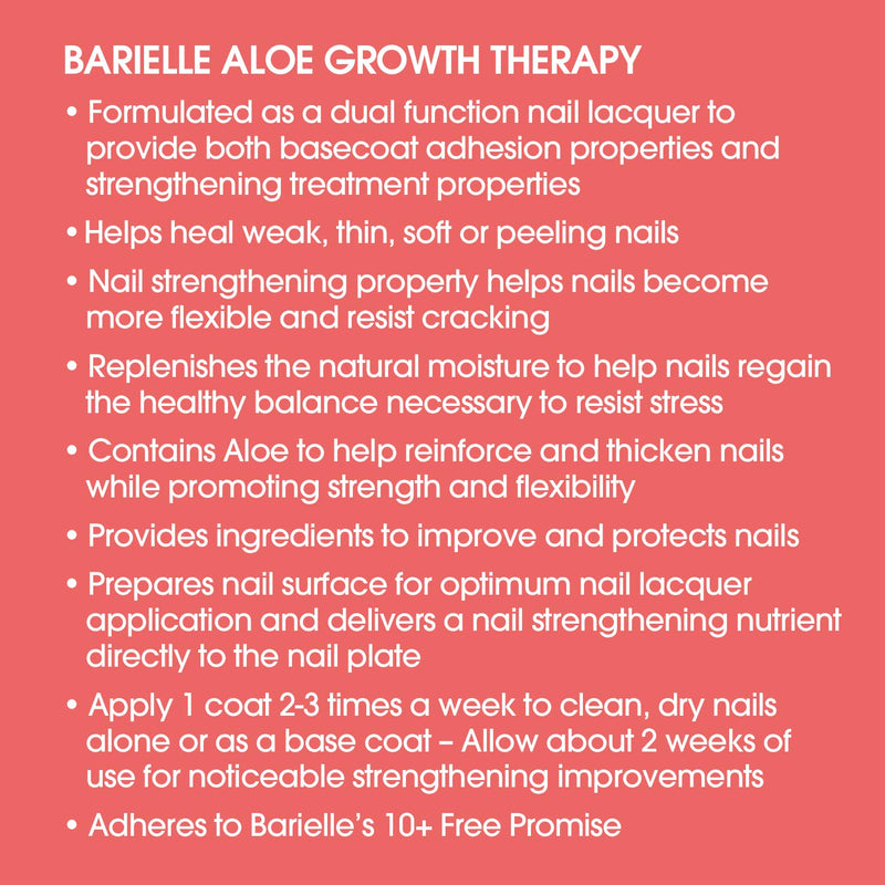 Barielle Aloe Nail Growth Therapy .45 ounce - BeesActive Australia
