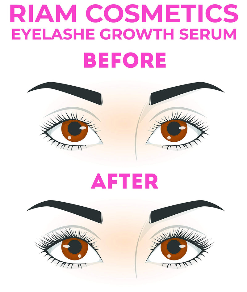 Eyelash Serum - Natural Brow Lash Enhancer - Flaunt Gorgeous Rapid Lash - Natural Ingredients Eyelash Growth Serum With Coconut and Growth Peptides for Healthier Longer Thicker Lashes - BeesActive Australia