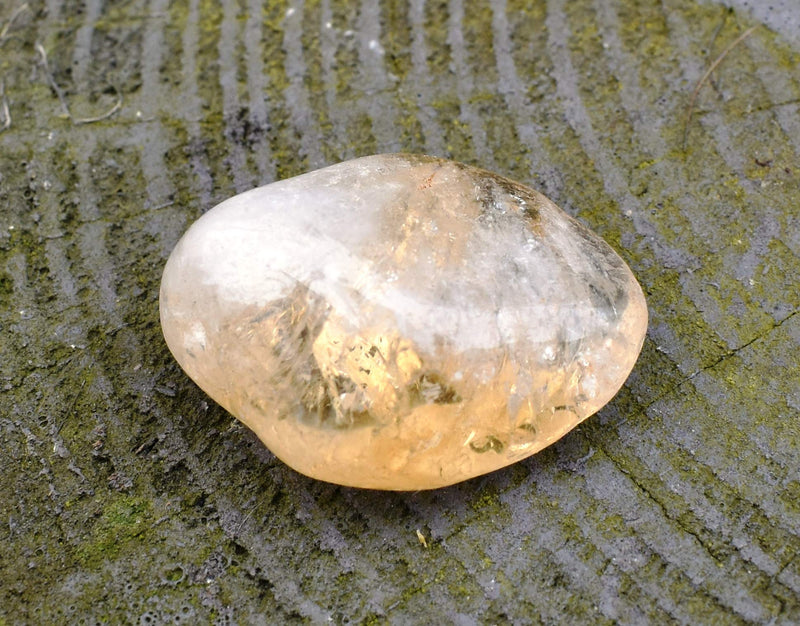 Reiki Healing Energy Charged Citrine Crystal Tumble Stone (Approx 2cm Each) Beautifully Gift Wrapped - BeesActive Australia