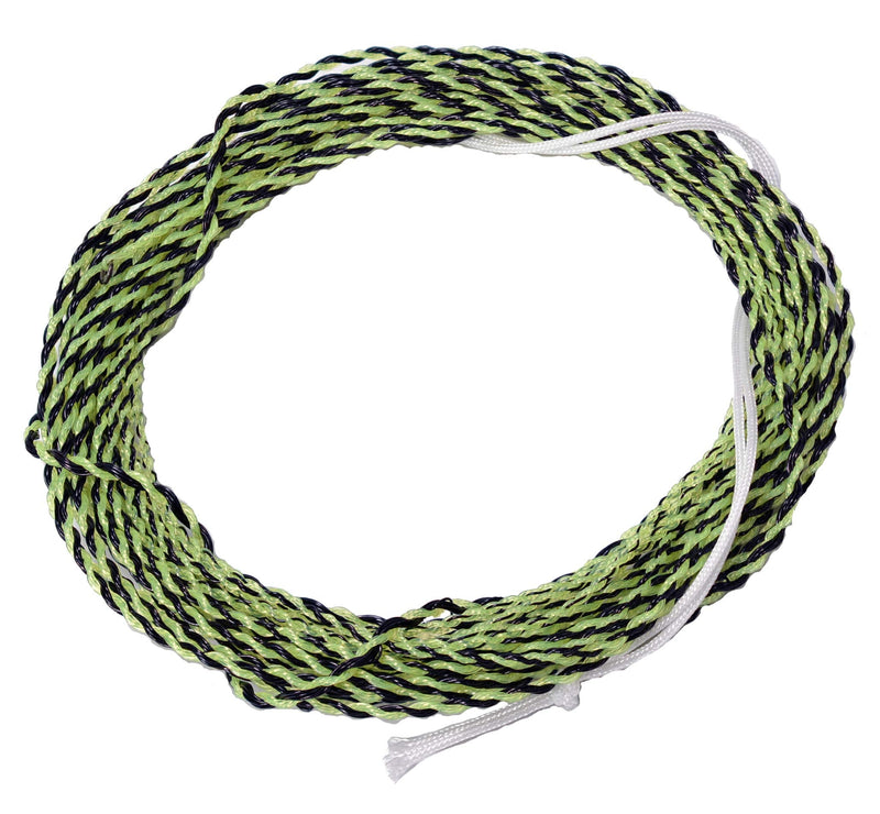 Region Fishing Tenkara Tapered Furled Line with Integrated Tippet Ring in 10ft, 12ft & 15ft Lengths Yellow/Black 12ft - BeesActive Australia