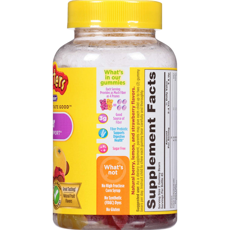 L'il Critters Kids Fiber Gummy Bears Supplement, 90 Count 90 Count (Pack of 1) - BeesActive Australia